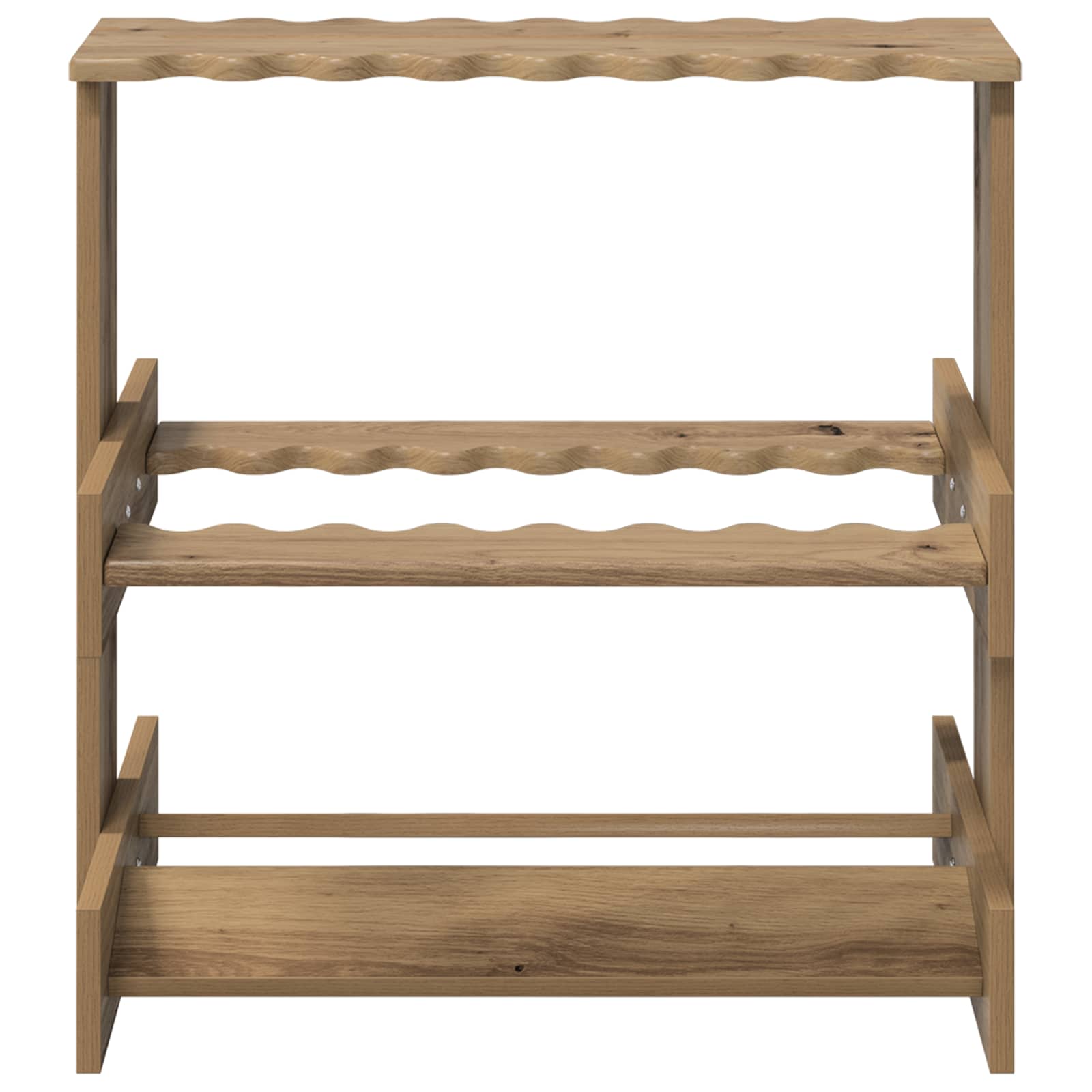 vidaXL Stojak na kij bilardowy Drewno inżynieryjne 60 x 35 x 60 cm