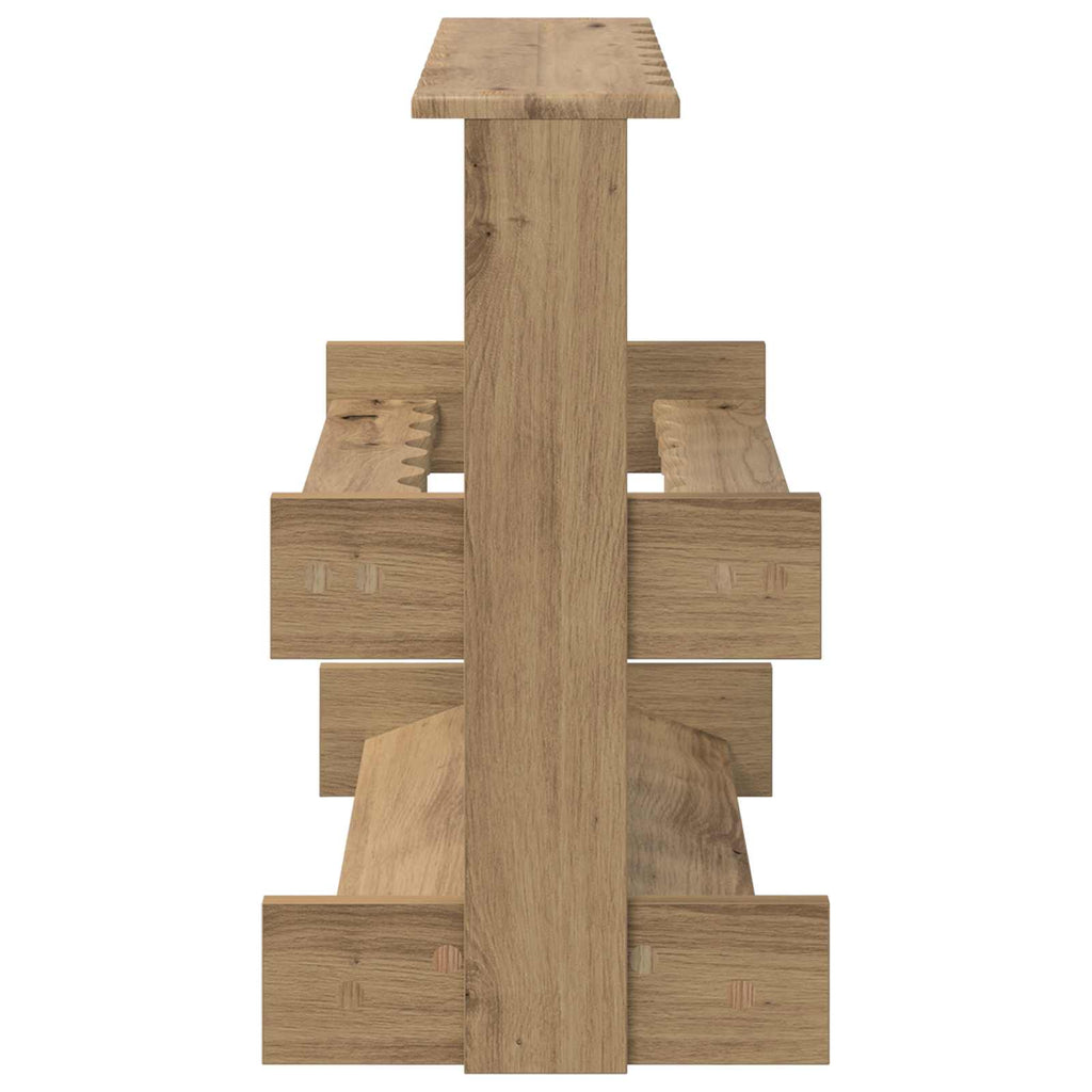 vidaXL Stojak na kij bilardowy Drewno inżynieryjne 60 x 35 x 60 cm