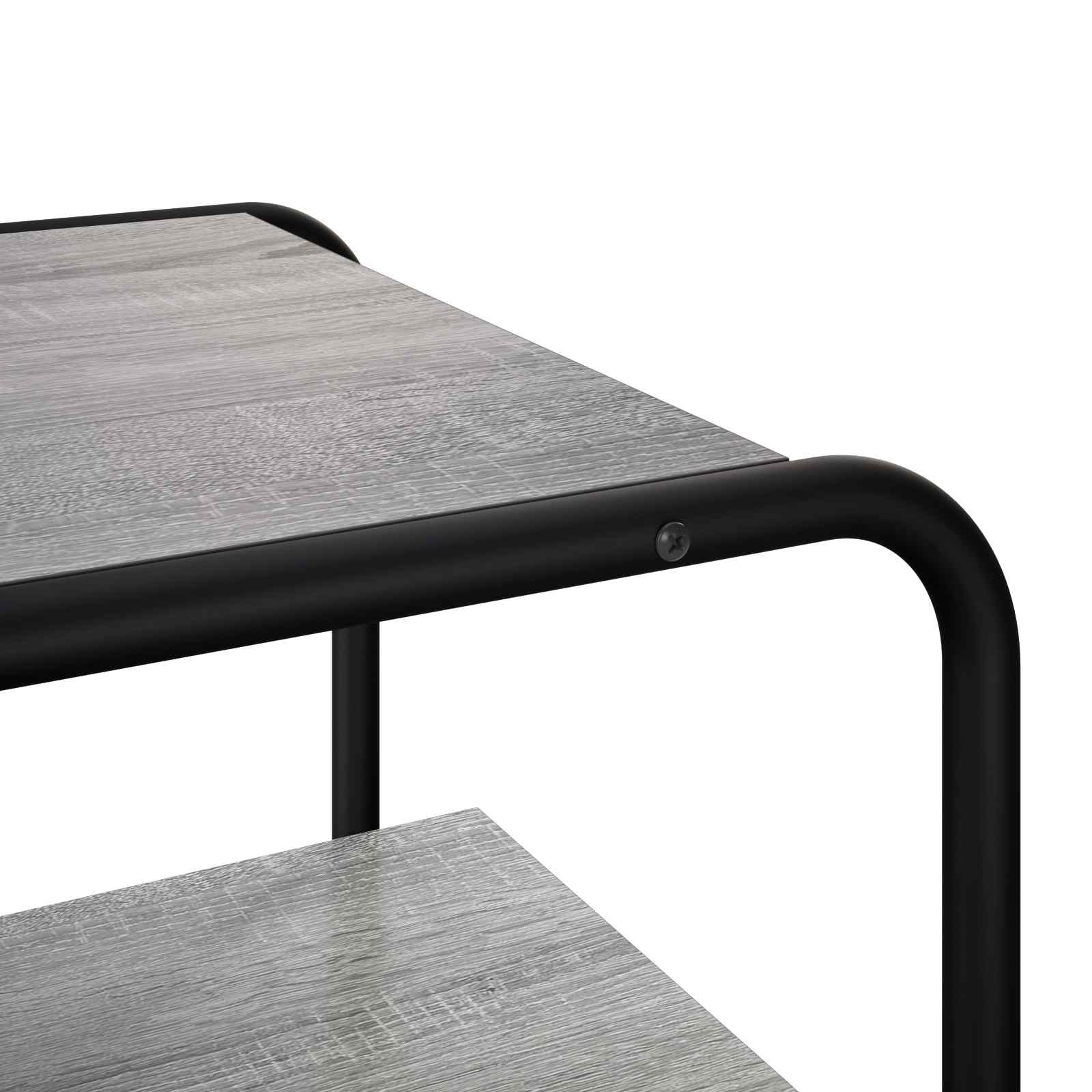 vidaXL Konsola Szary Sonoma 60 x 42,5 x 70 cm Drewno inżynieryjne