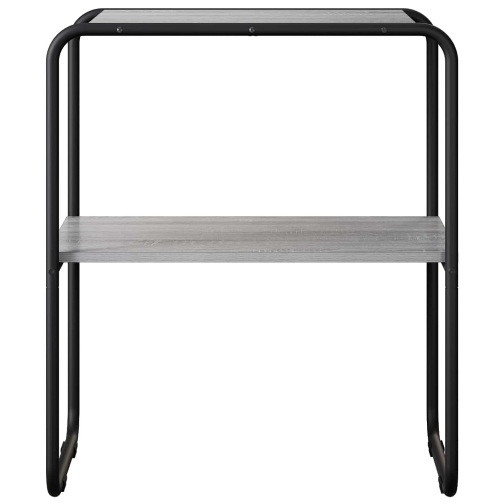 vidaXL Konsola Szary Sonoma 60 x 42,5 x 70 cm Drewno inżynieryjne