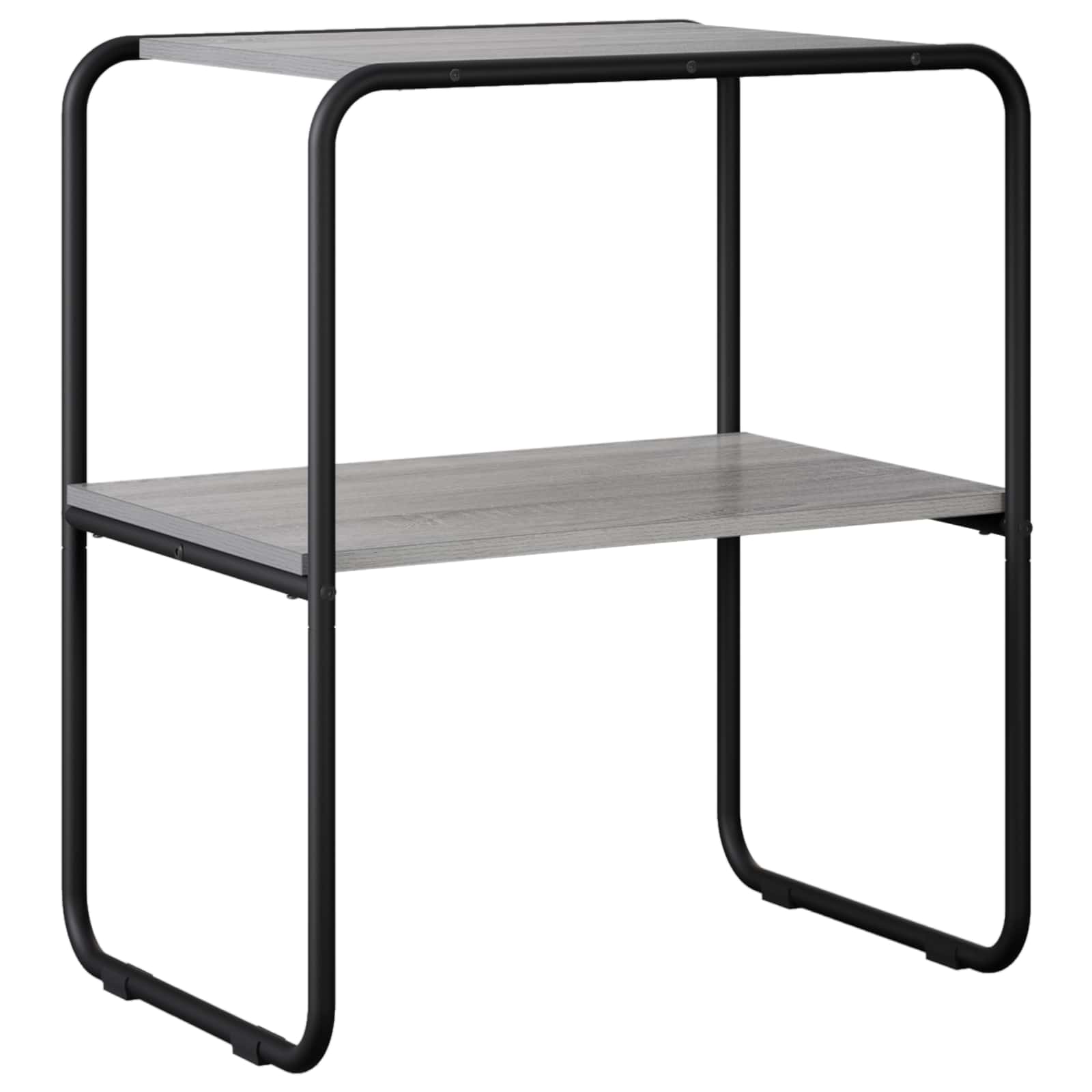 vidaXL Konsola Szary Sonoma 80 x 42,5 x 70 cm Drewno inżynieryjne