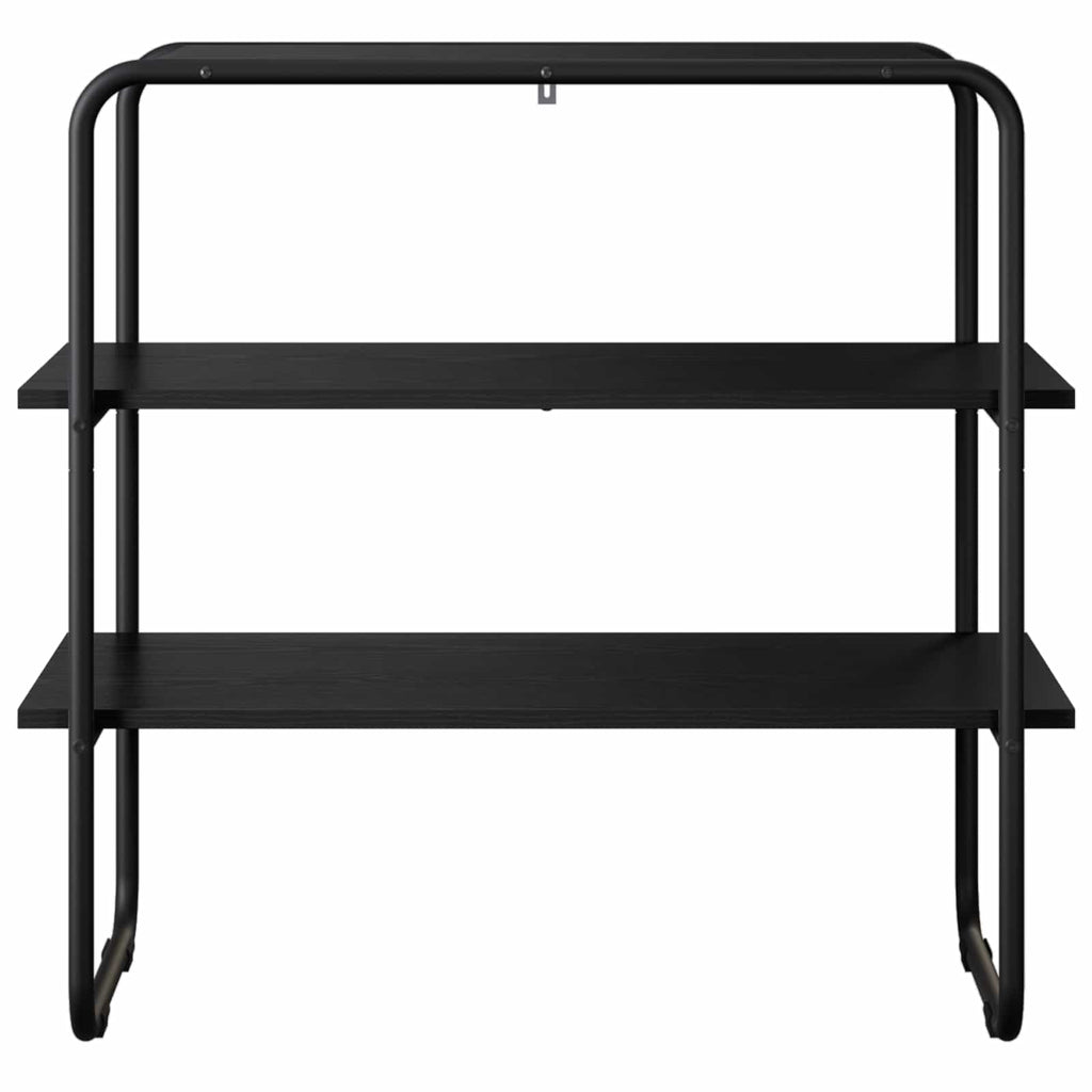 vidaXL Konsola Czarny dąb 60 x 41 x 75 cm Drewno inżynieryjne