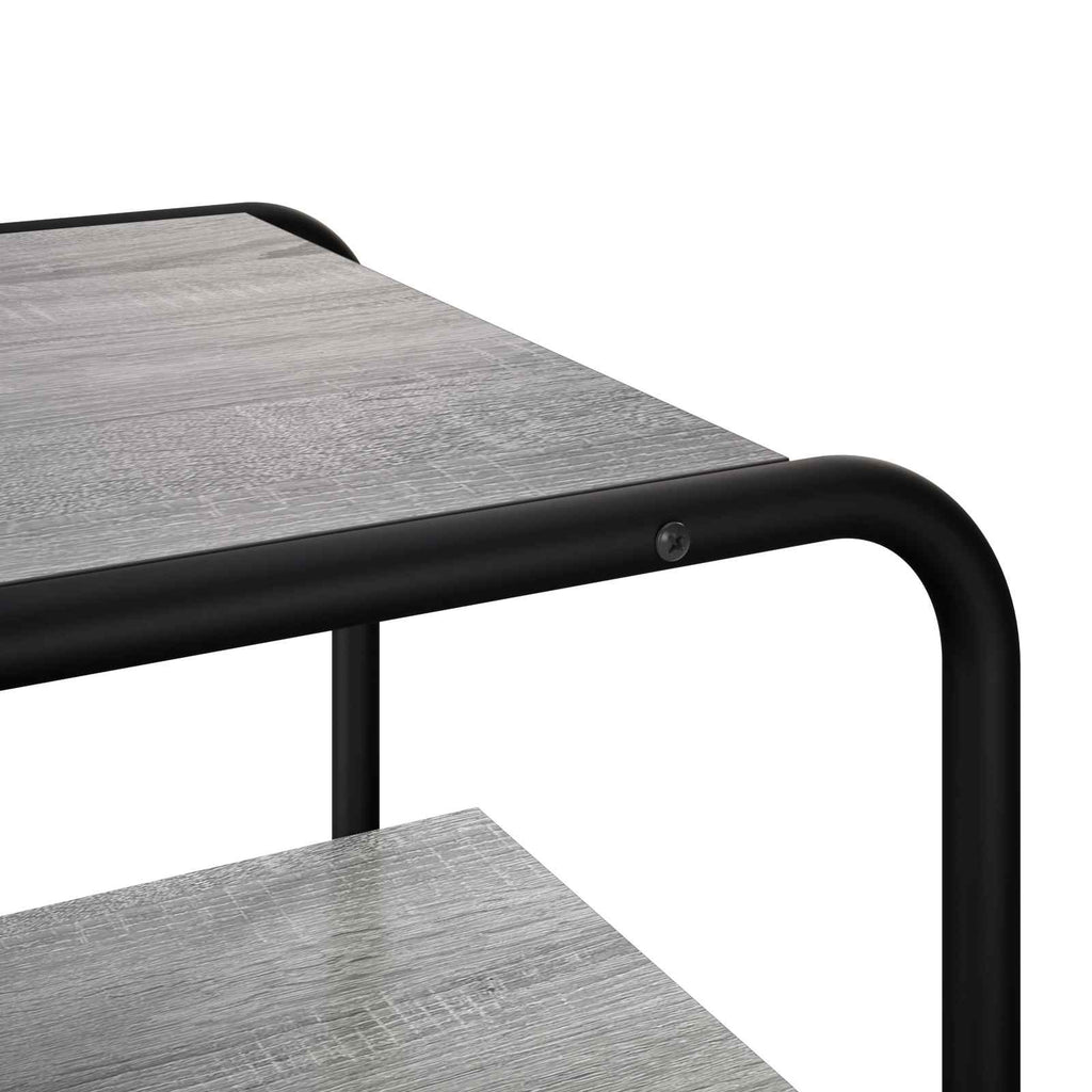 vidaXL Konsola Szary Sonoma 60 x 41 x 75 cm Drewno inżynieryjne