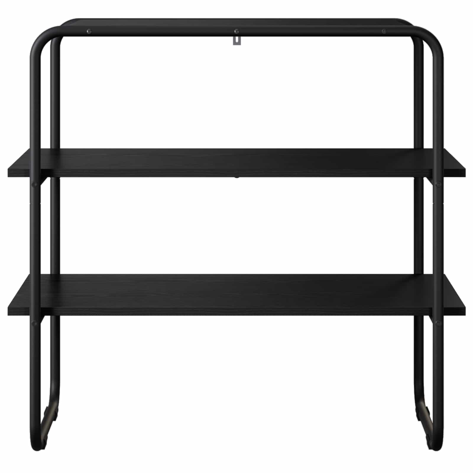 vidaXL Konsola Czarny dąb 80 x 41 x 75 cm Drewno inżynieryjne
