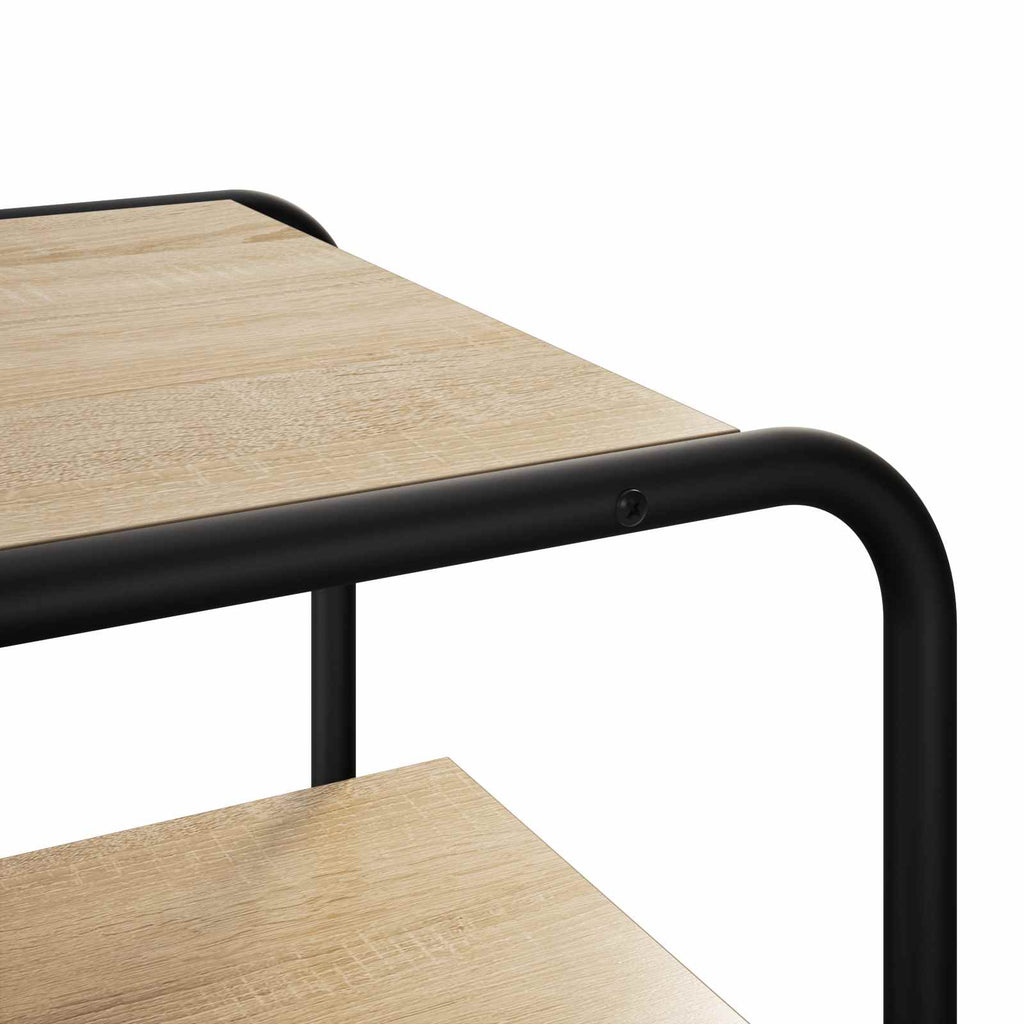 vidaXL Konsola dąb Sonoma 80 x 41 x 75 cm Drewno inżynieryjne