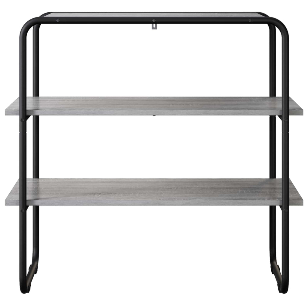 vidaXL Konsola Szary Sonoma 80 x 41 x 75 cm Drewno inżynieryjne