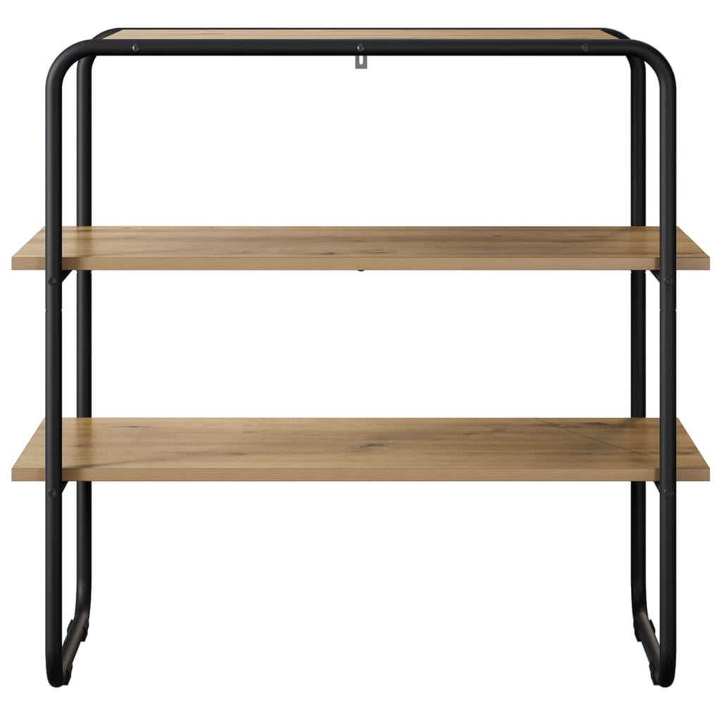 vidaXL Konsola Dąb artisan 80 x 41 x 75 cm Drewno inżynieryjne