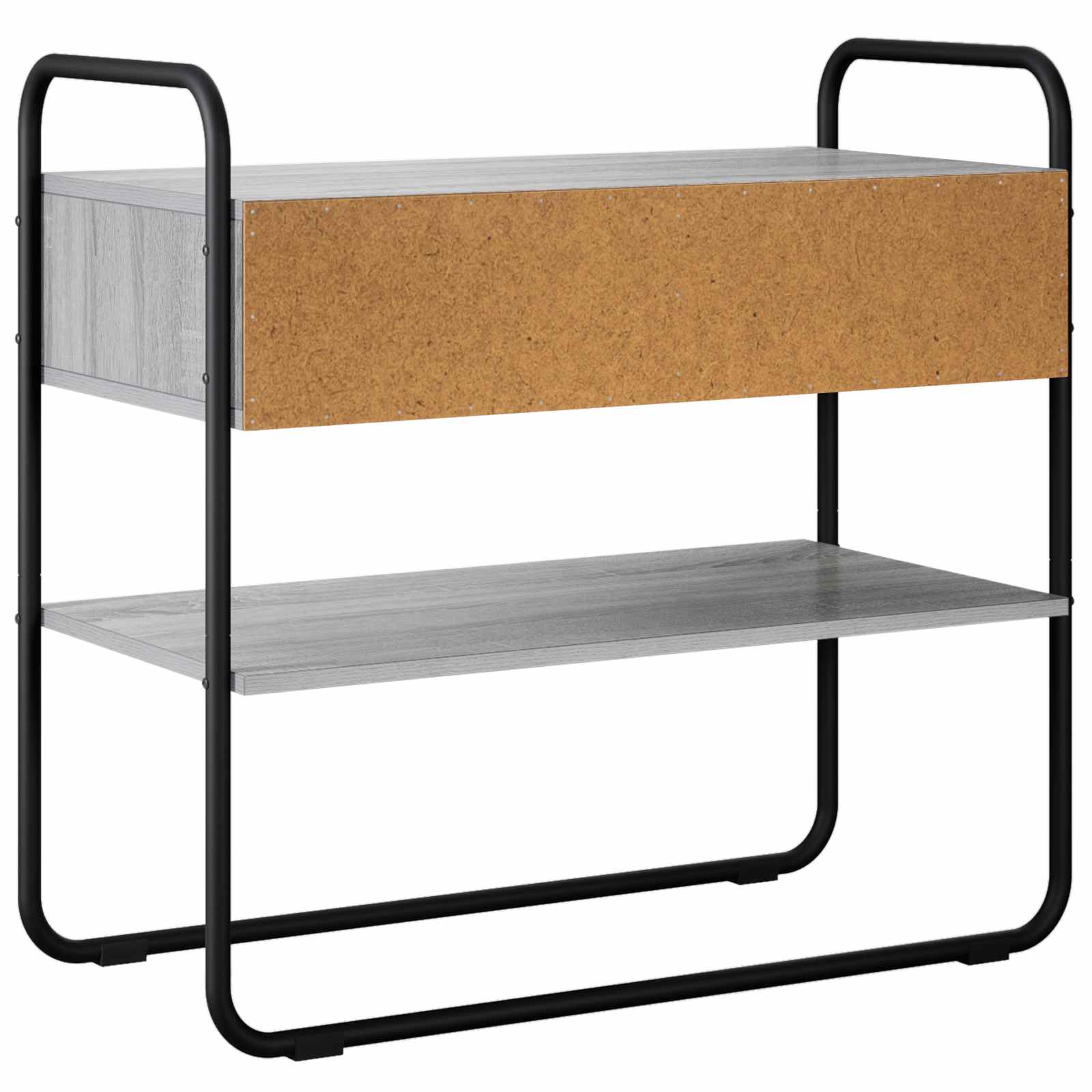 vidaXL Konsola Szary Sonoma 80 x 40 x 75 cm Drewno inżynieryjne