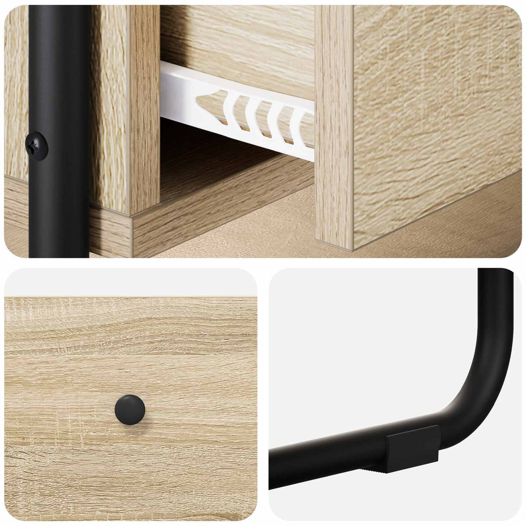 vidaXL Konsola dąb Sonoma 100 x 40 x 75 cm Drewno inżynieryjne