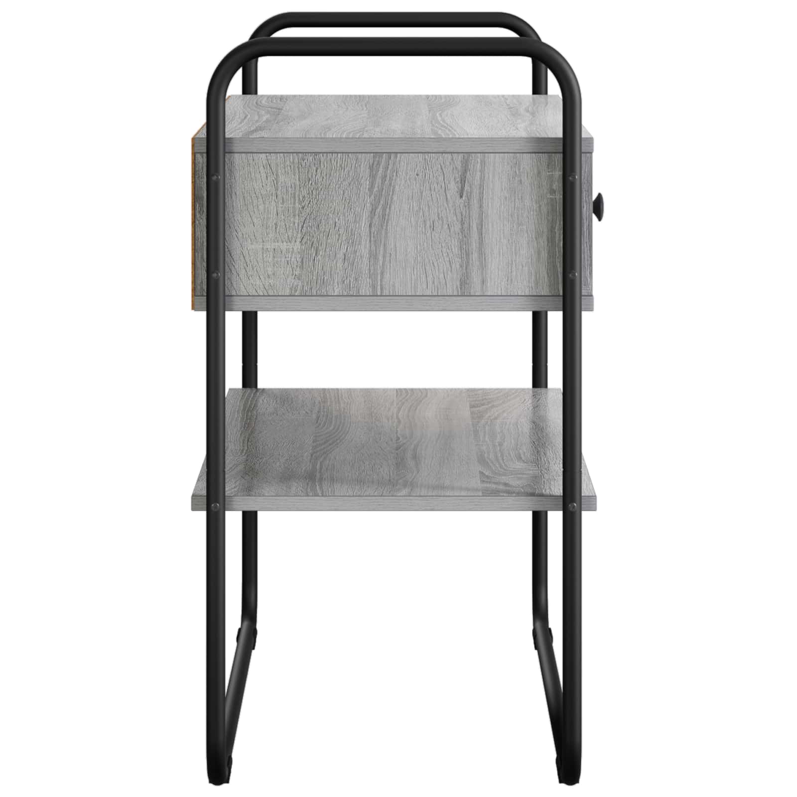 vidaXL Konsola Szary Sonoma 100 x 40 x 75 cm Drewno inżynieryjne