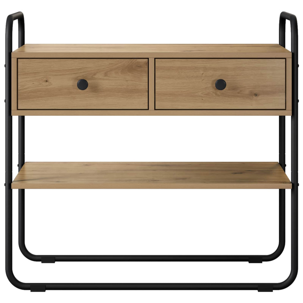 vidaXL Konsola Dąb artisan 100 x 40 x 75 cm Drewno inżynieryjne