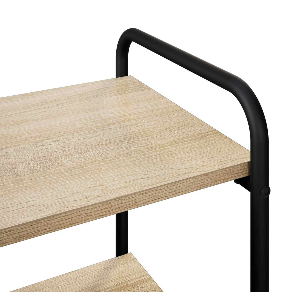 vidaXL Konsola dąb Sonoma 80 x 35 x 75 cm Drewno inżynieryjne