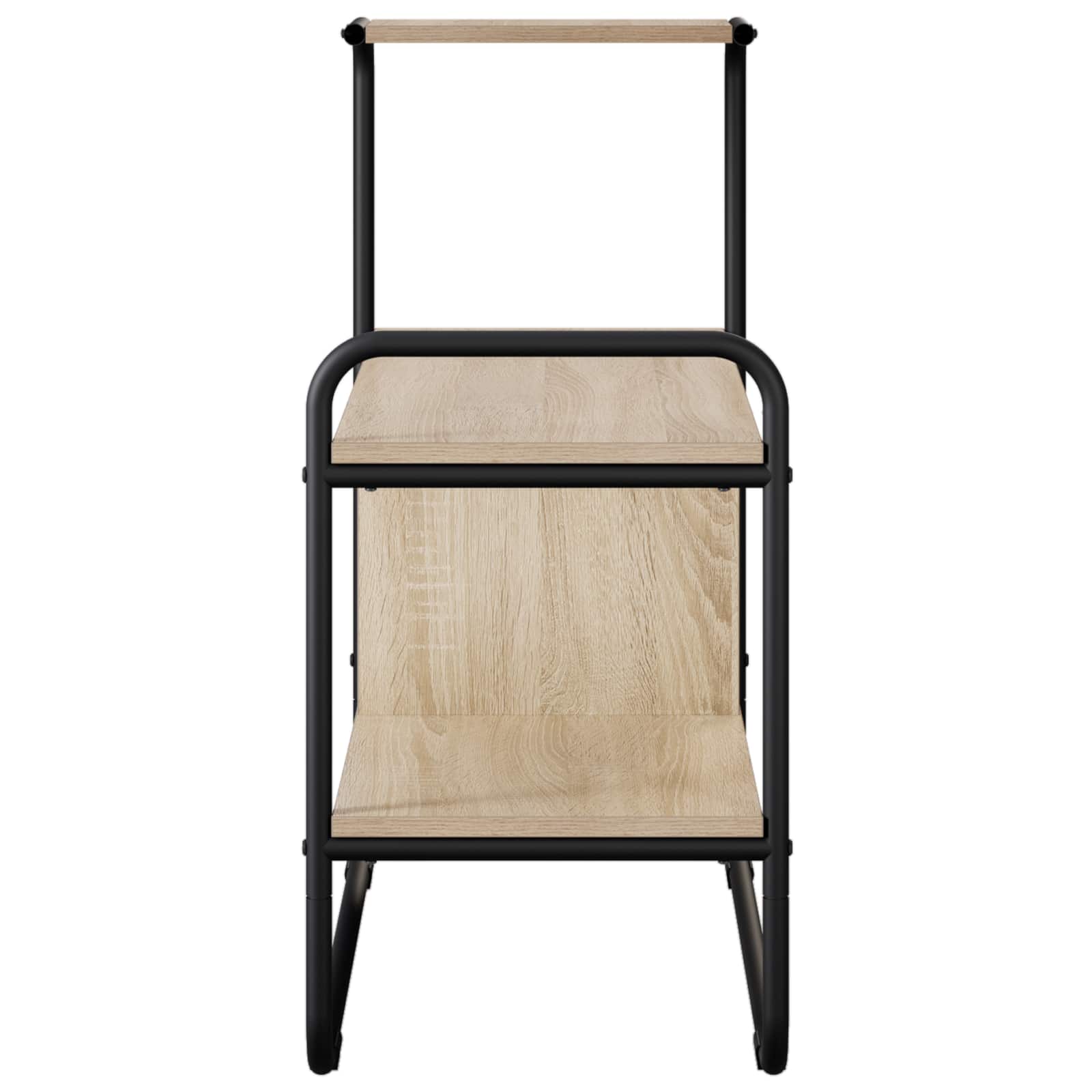 vidaXL Konsola dąb Sonoma 80 x 35 x 75 cm Drewno inżynieryjne