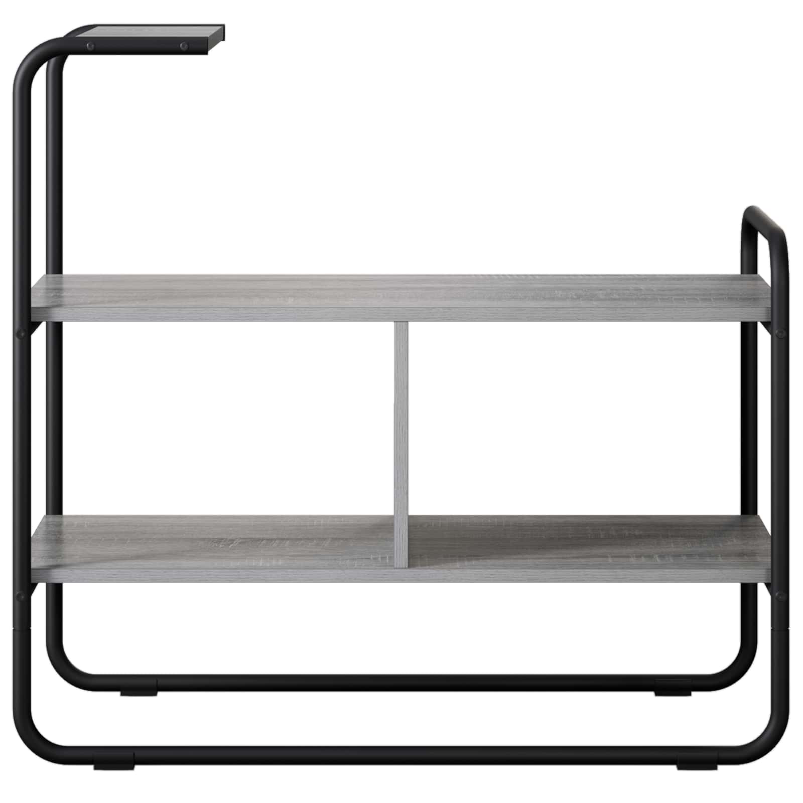 vidaXL Konsola Szary Sonoma 80 x 35 x 75 cm Drewno inżynieryjne