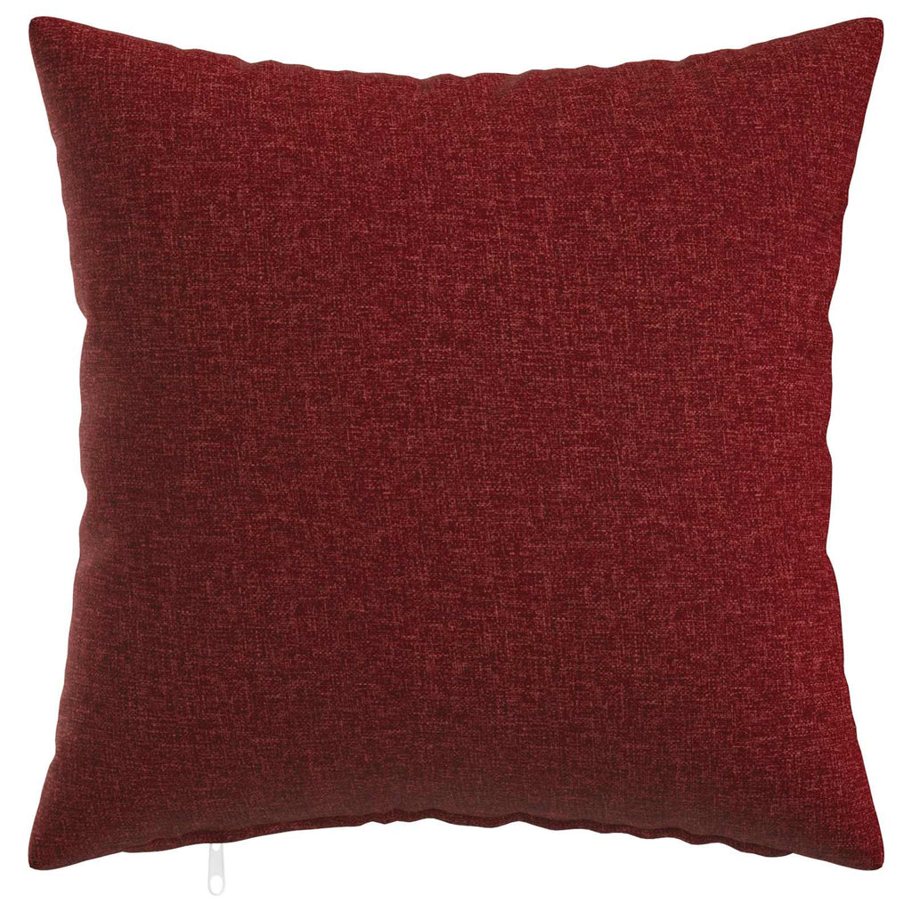 vidaXL Poszewka na poduszkę 6 szt. HEERLEN Czerwone wino 30 x 30 cm