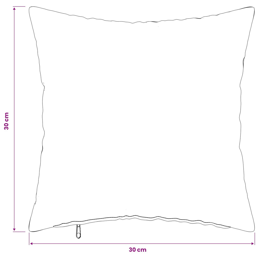 vidaXL Poszewka na poduszkę 6 pcs HEERLEN Beżowy 30 x 30 cm Bouclé
