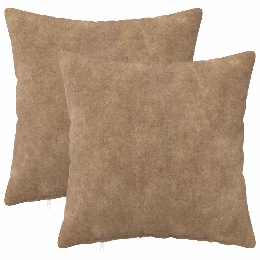 vidaXL Poszewka na poduszkę 2 pcs HEERLEN Ciemnoszary 30 x 30 cm