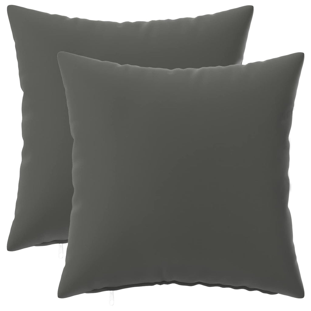 vidaXL Poszewka na poduszkę 2 pcs HEERLEN antracytowy 30 x 30 cm