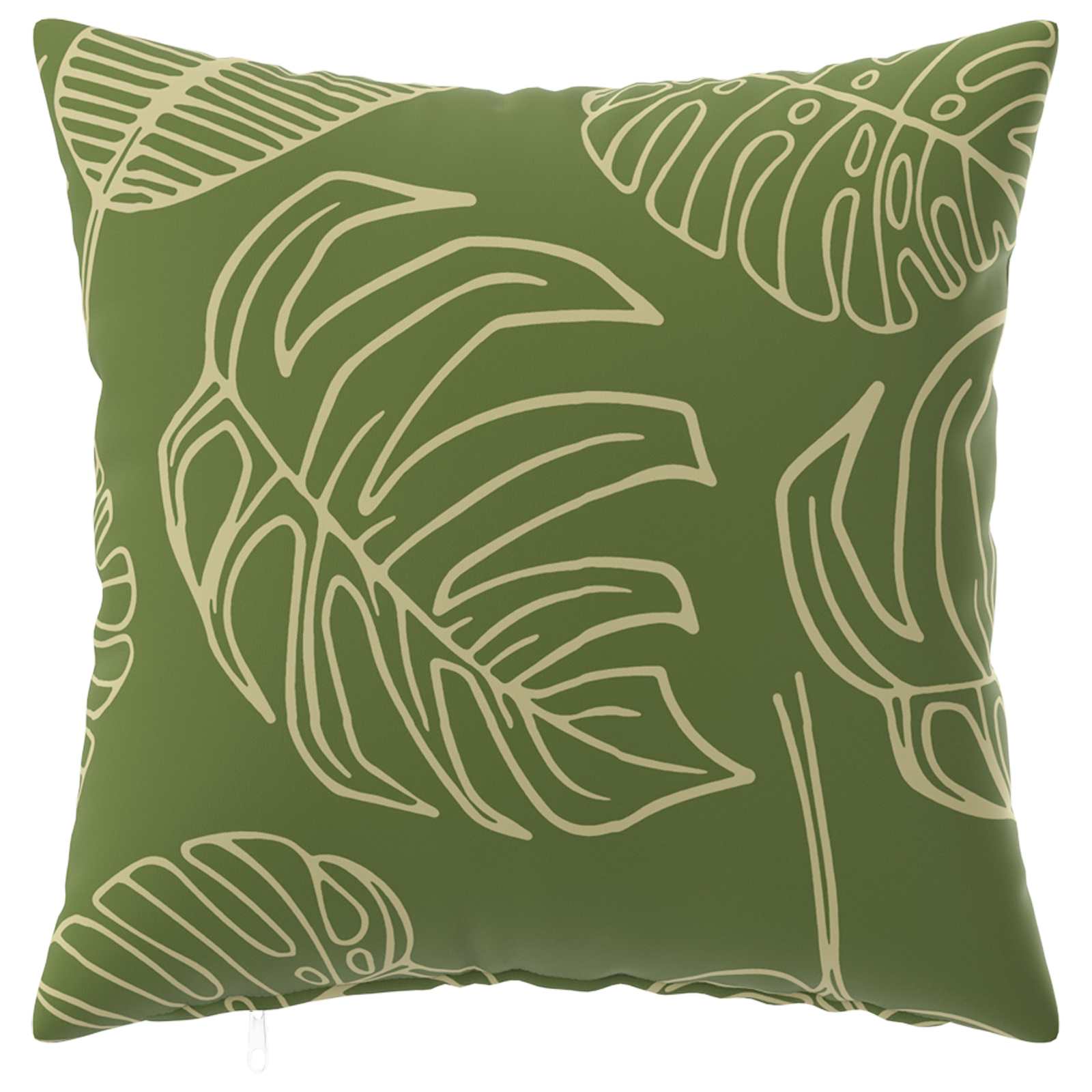 vidaXL Poszewka na poduszkę 2 pcs HEERLEN Wzór liścia 30 x 30 cm