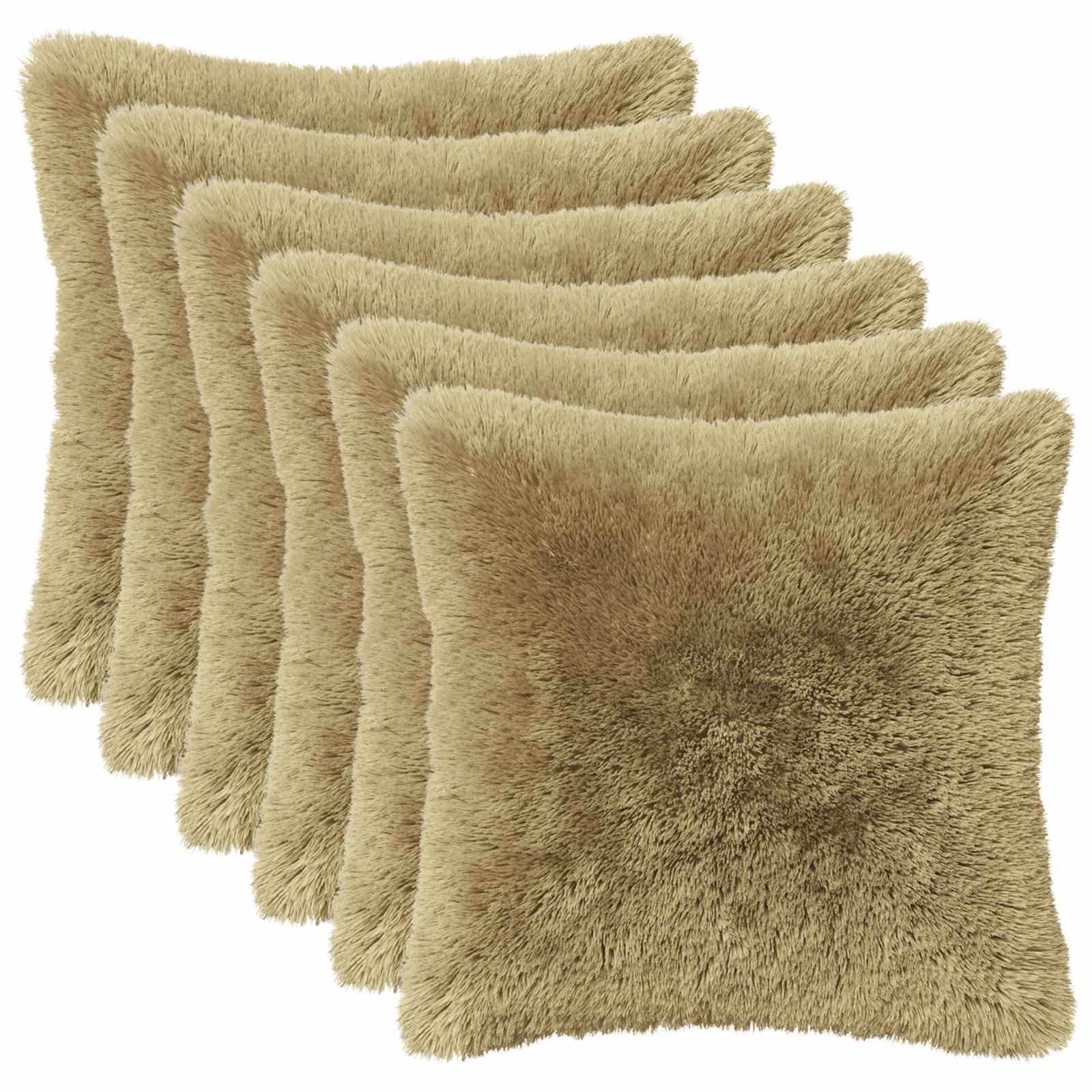 vidaXL Poszewka na poduszkę 6 pcs HEERLEN Jasnozielony 30 x 30 cm