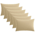 vidaXL Poszewka na poduszkę 6 pcs HEERLEN Beżowy 30 x 50 cm Poliester