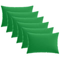 vidaXL Poszewka na poduszkę 6 pcs HEERLEN zielony 30 x 50 cm Poliester