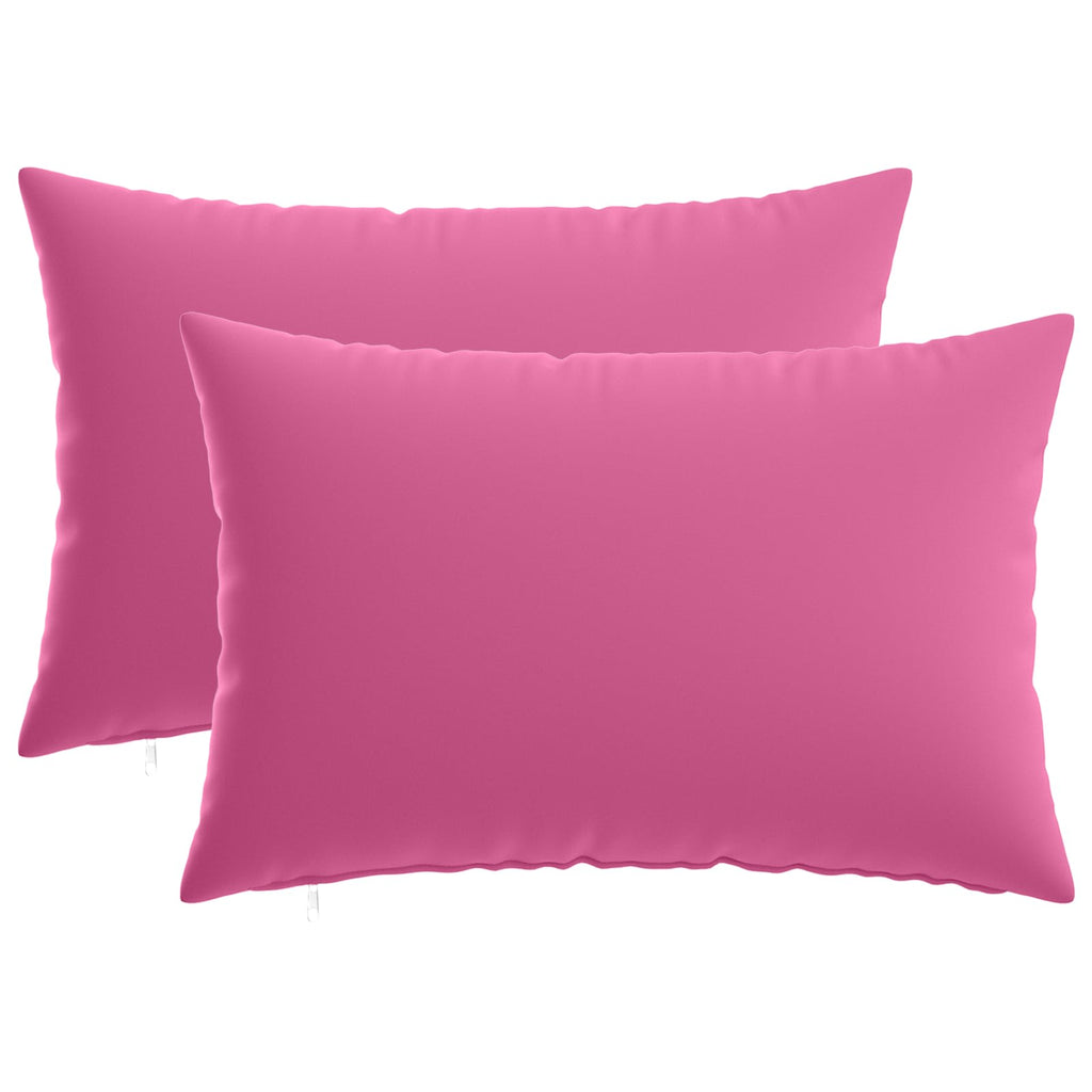 vidaXL Poszewka na poduszkę 2 pcs HEERLEN różowy 30 x 50 cm Poliester
