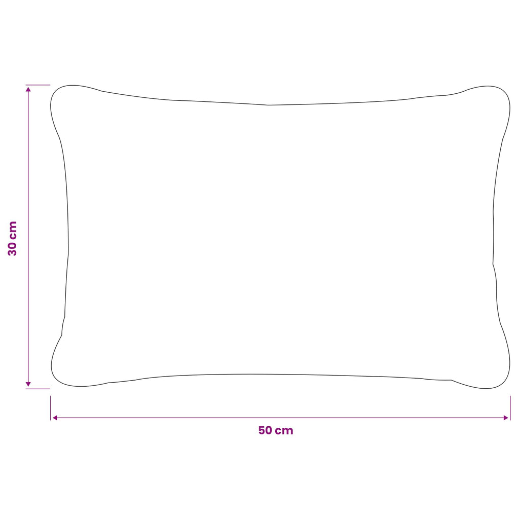 vidaXL Poszewka na poduszkę 2 pcs HEERLEN Ciemnozielony 30 x 50 cm