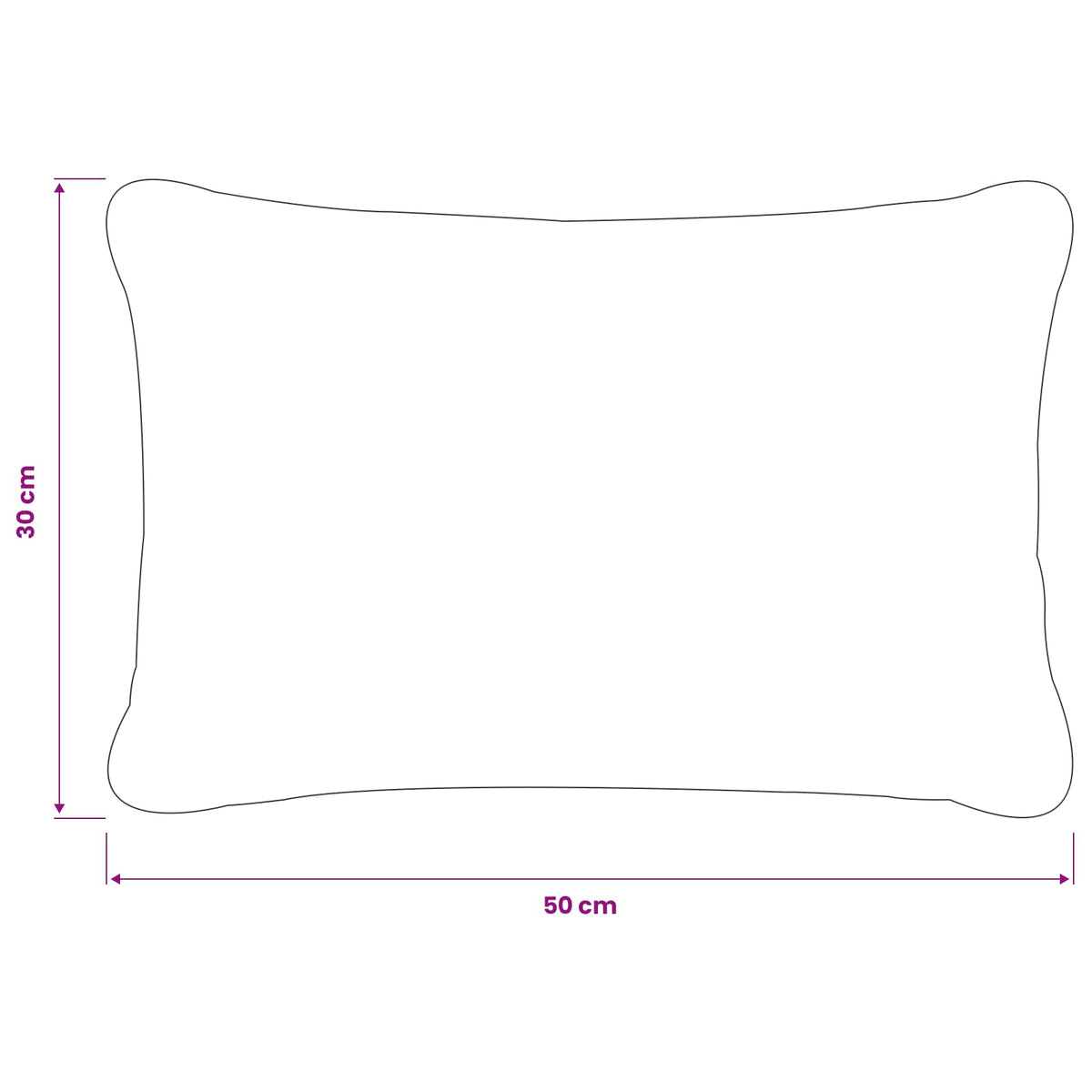 vidaXL Poszewka na poduszkę 2 pcs HEERLEN Ciemnozielony 30 x 50 cm
