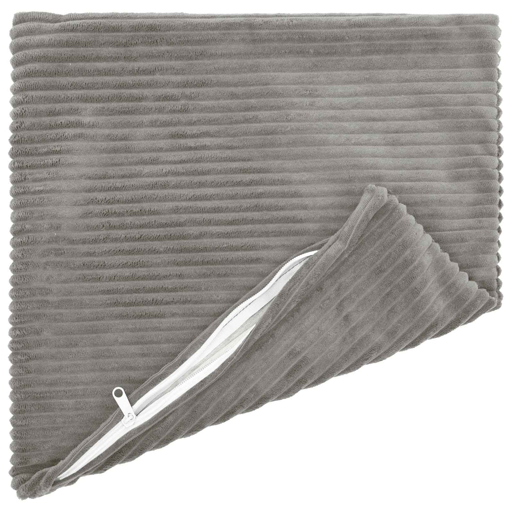 vidaXL Poszewka na poduszkę 6 szt. HEERLEN jasnoszary 35 x 35 cm