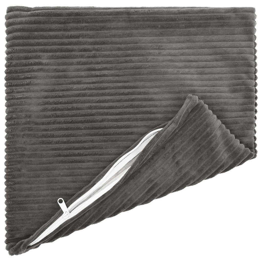 vidaXL Poszewka na poduszkę 2 pcs HEERLEN ciemnoszary 35 x 35 cm