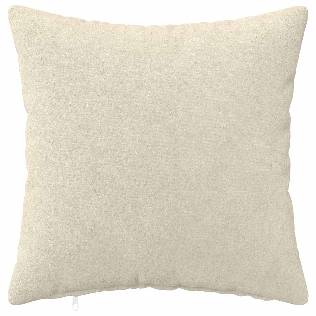 vidaXL Poszewka na poduszkę 6 pcs HEERLEN kremowy 35 x 35 cm