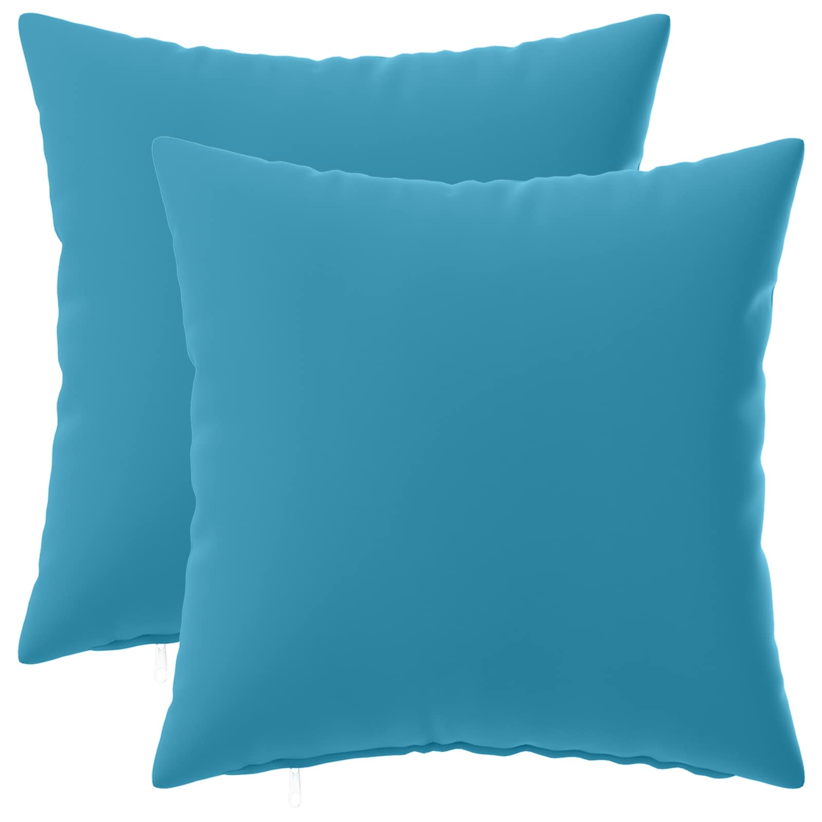 vidaXL Poszewka na poduszkę 2 pcs HEERLEN Jasnoniebieski 35 x 35 cm