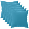 vidaXL Poszewka na poduszkę 6 pcs HEERLEN Jasnoniebieski 35 x 35 cm