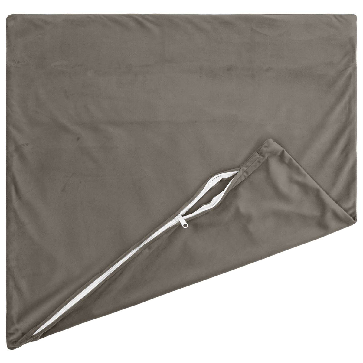 vidaXL Poszewka na poduszkę 2 pcs HEERLEN jasnoszary 40 x 40 cm Welur