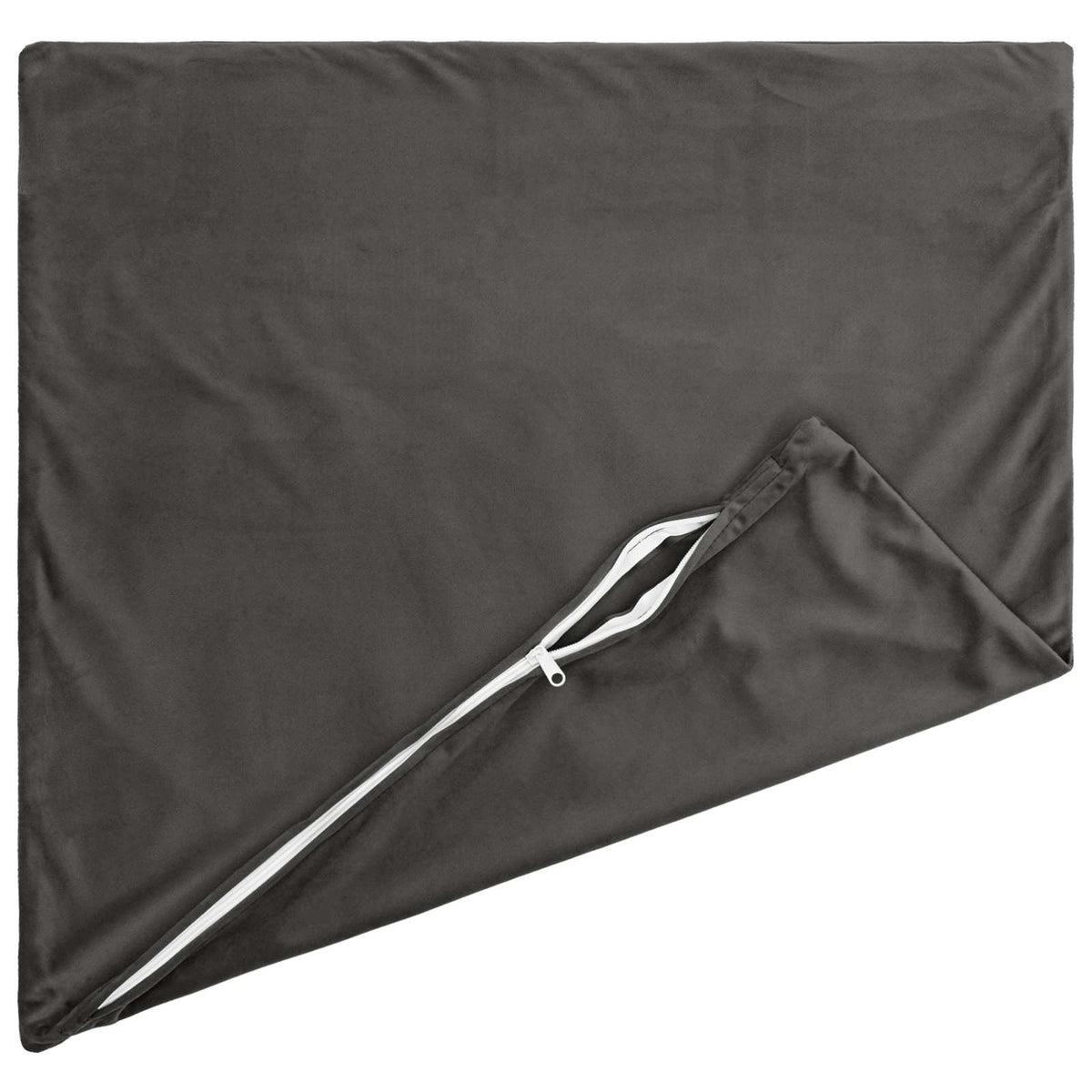 vidaXL Poszewka na poduszkę 2 pcs HEERLEN ciemnoszary 40 x 40 cm Welur