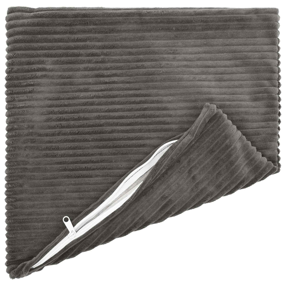 vidaXL Poszewka na poduszkę 12 pcs HEERLEN ciemnoszary 40 x 40 cm