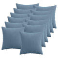 vidaXL Poszewka na poduszkę 12 pcs HEERLEN niebieski 40 x 40 cm
