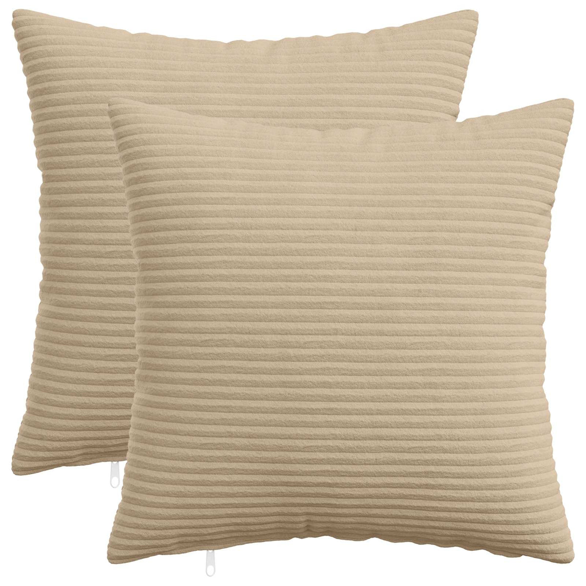 vidaXL Poszewka na poduszkę 2 pcs HEERLEN Ciemnoszary 40 x 40 cm