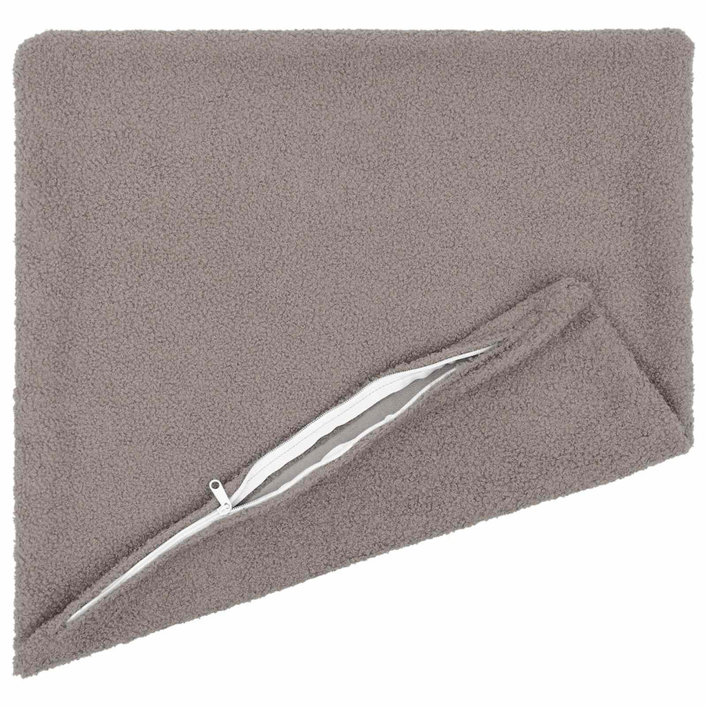 vidaXL Poszewka na poduszkę 6 pcs HEERLEN jasnoszary 40 x 40 cm Bouclé