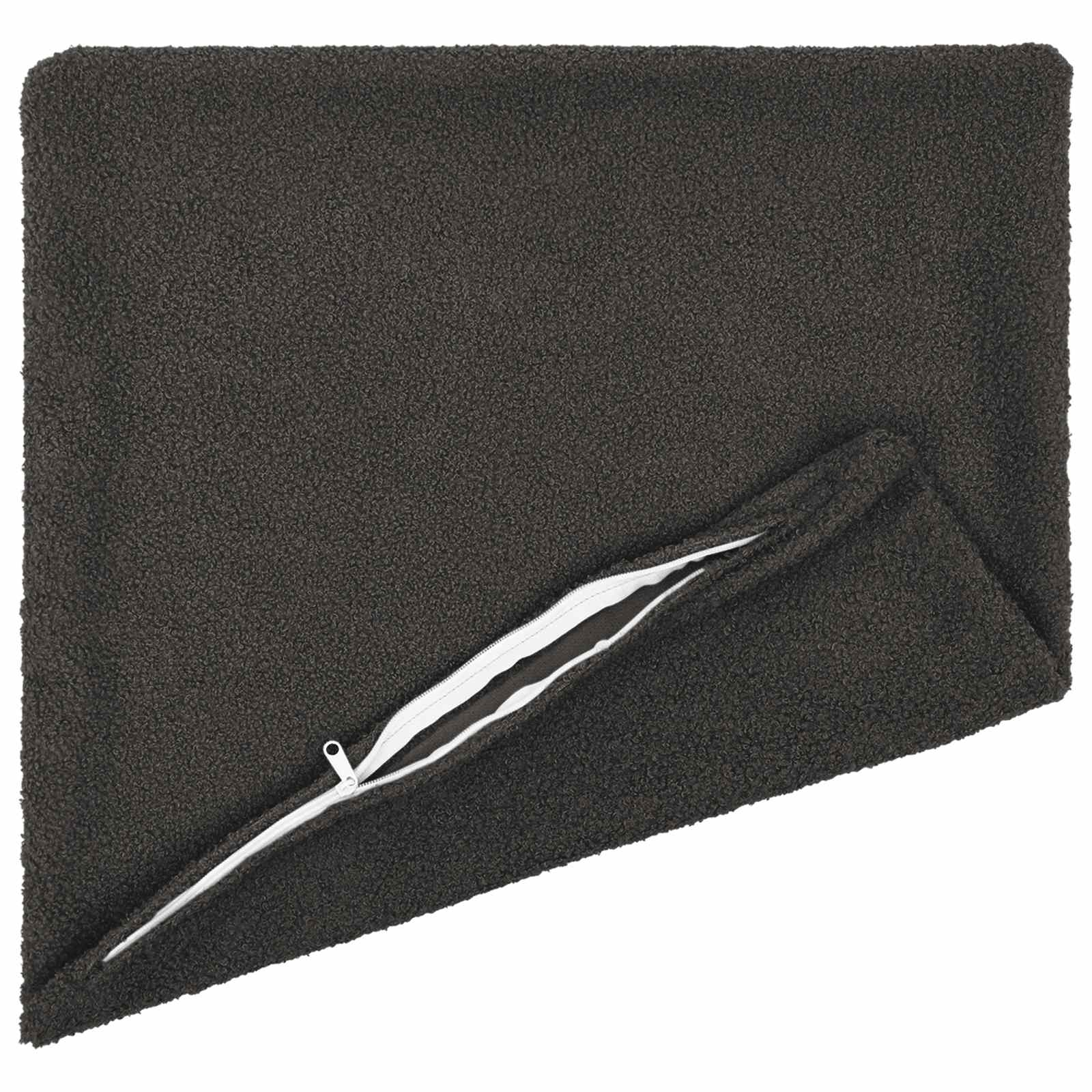 vidaXL Poszewka na poduszkę 6 pcs HEERLEN ciemnoszary 40 x 40 cm