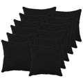 vidaXL Poszewka na poduszkę 12 pcs HEERLEN Czarny 40 x 40 cm Bouclé