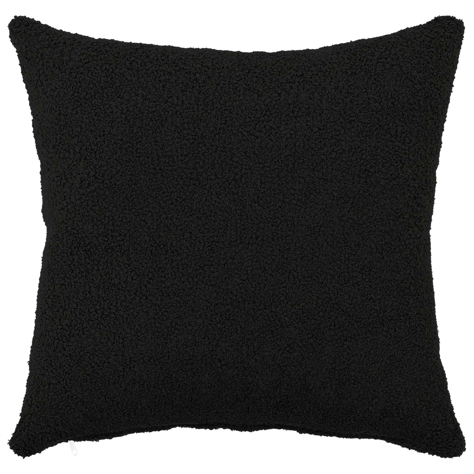 vidaXL Poszewka na poduszkę 12 pcs HEERLEN Czarny 40 x 40 cm Bouclé