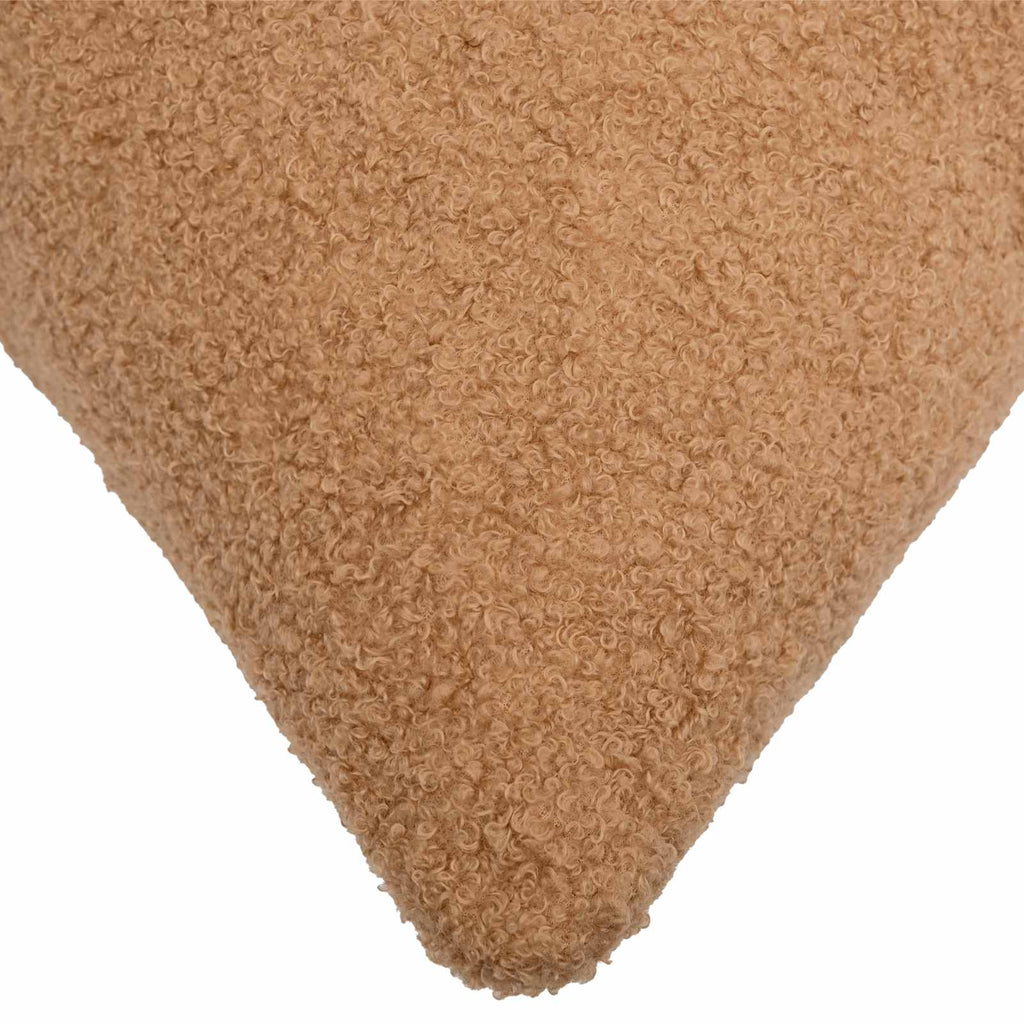 vidaXL Poszewka na poduszkę 6 pcs HEERLEN Beżowy 40 x 40 cm Bouclé