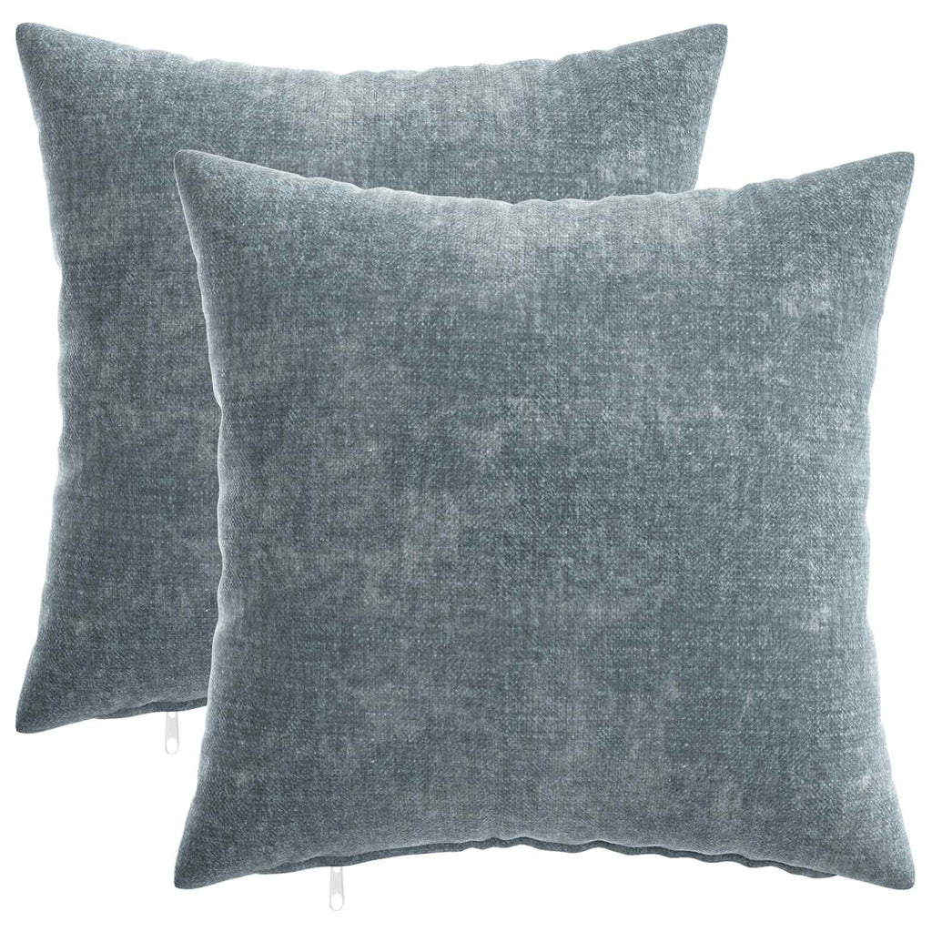vidaXL Poszewka na poduszkę 2 pcs HEERLEN Jasnoniebieski 40 x 40 cm