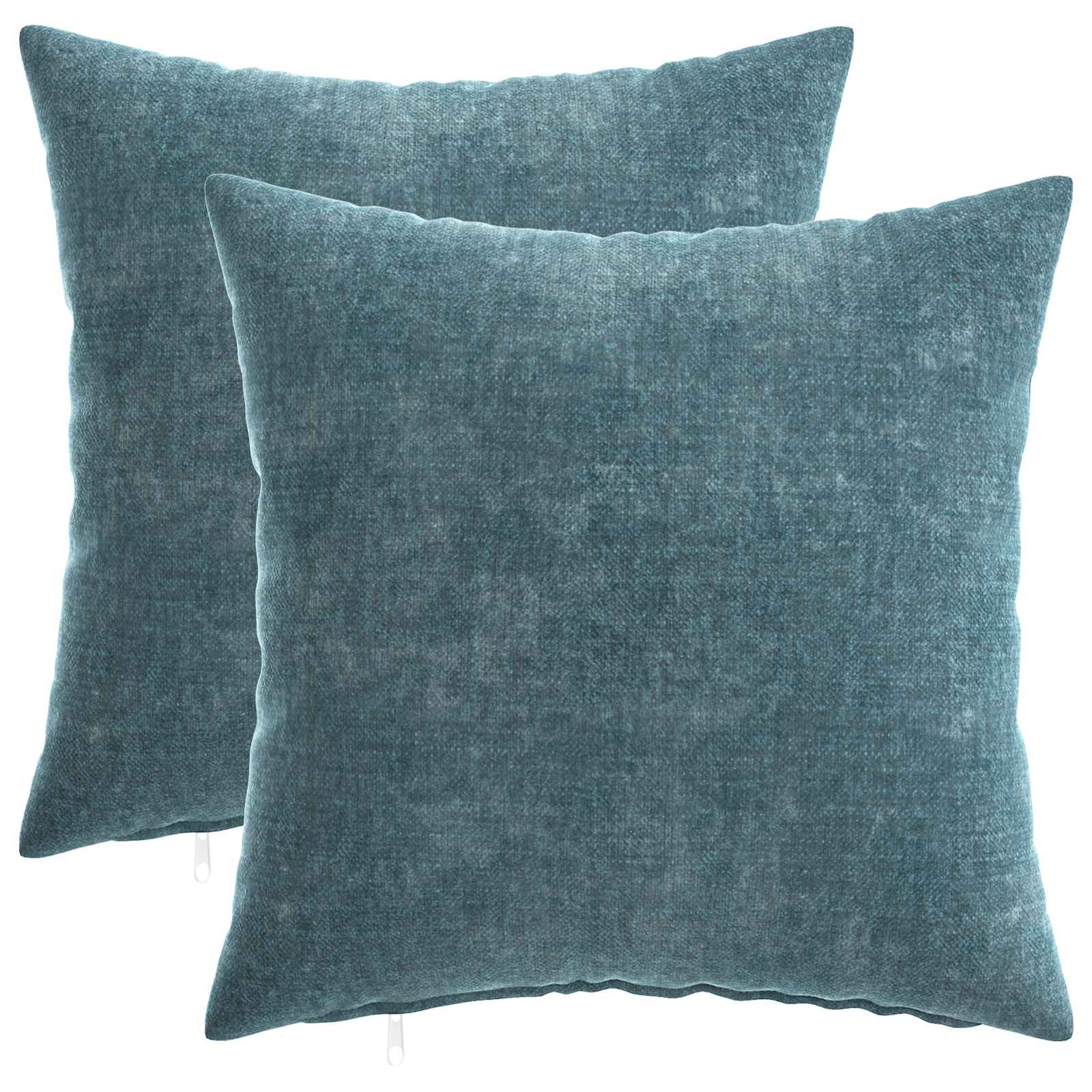 vidaXL Poszewka na poduszkę 2 pcs HEERLEN niebieski 40 x 40 cm