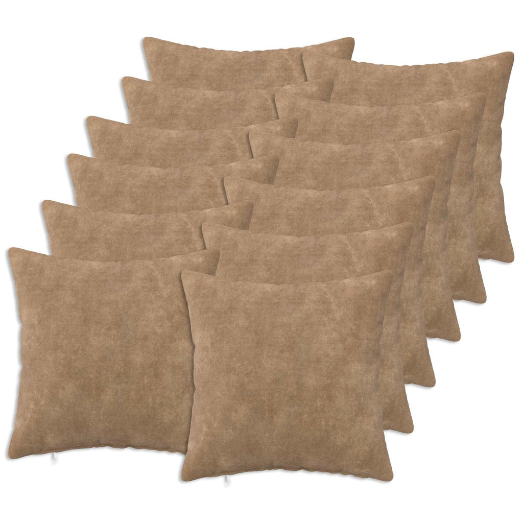 vidaXL Poszewka na poduszkę 12 pcs HEERLEN Ciemnoszary 40 x 40 cm