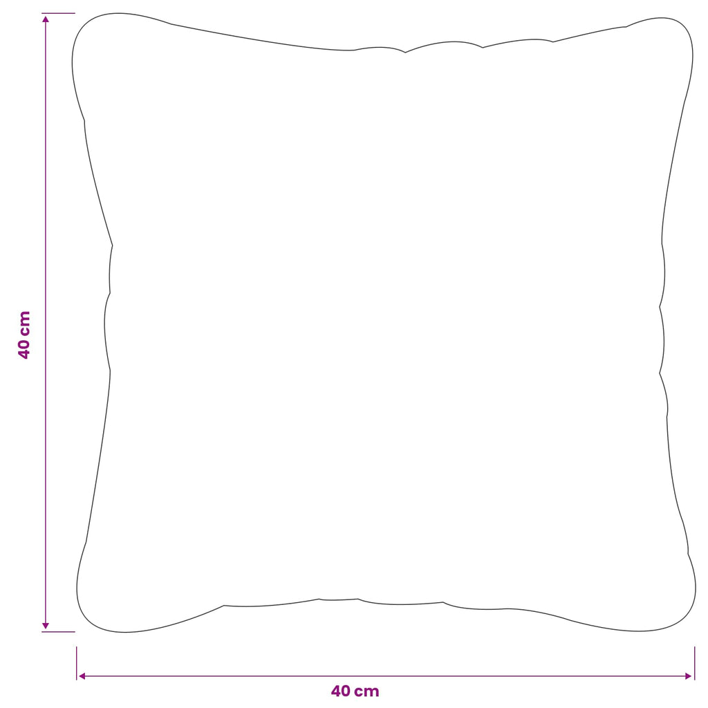 vidaXL Poszewka na poduszkę 2 pcs HEERLEN Niebieski królewski
