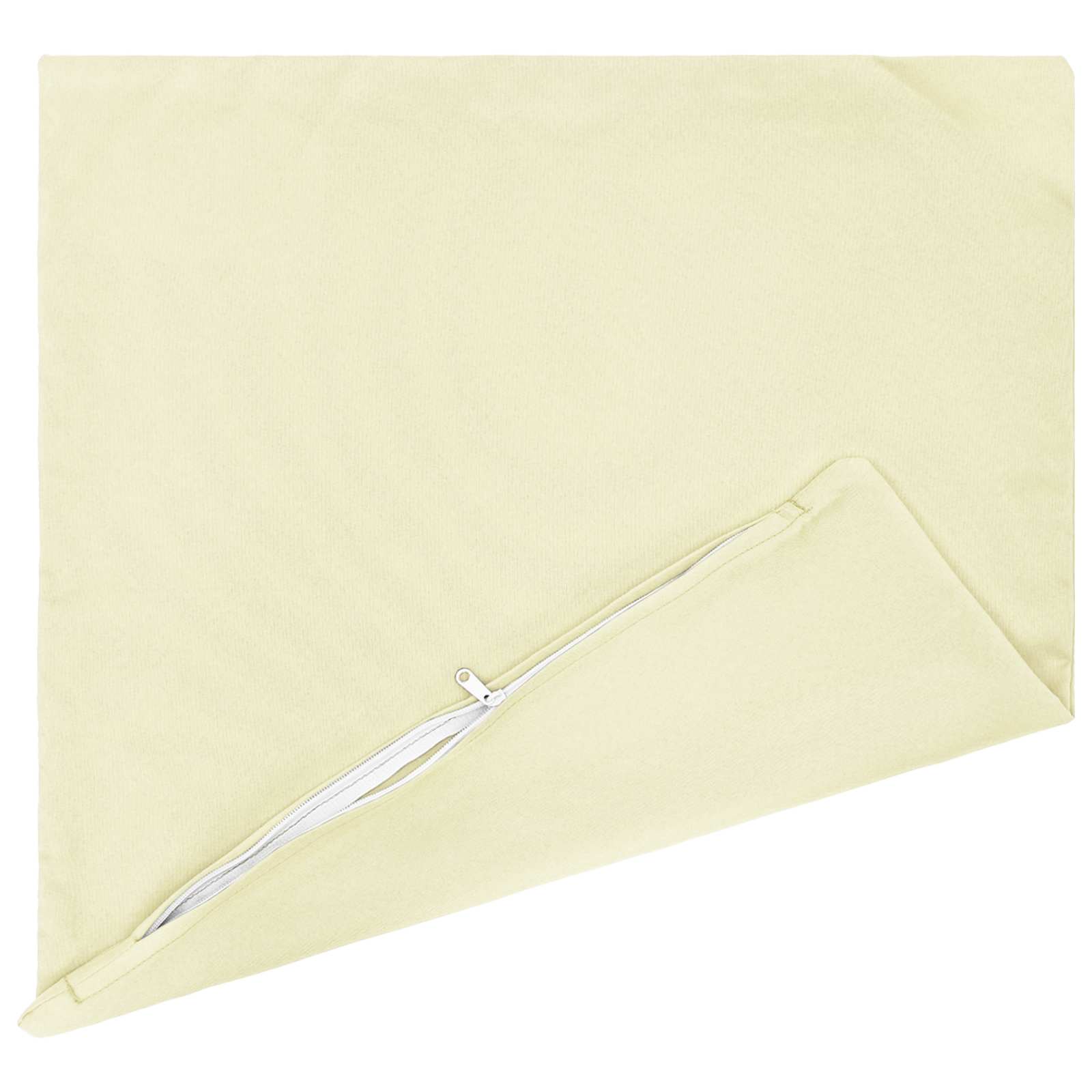 vidaXL Poszewka na poduszkę 6 pcs HEERLEN kremowy 40 x 40 cm Poliester
