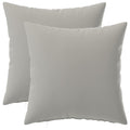vidaXL Poszewka na poduszkę 2 pcs HEERLEN Szary 40 x 40 cm Poliester